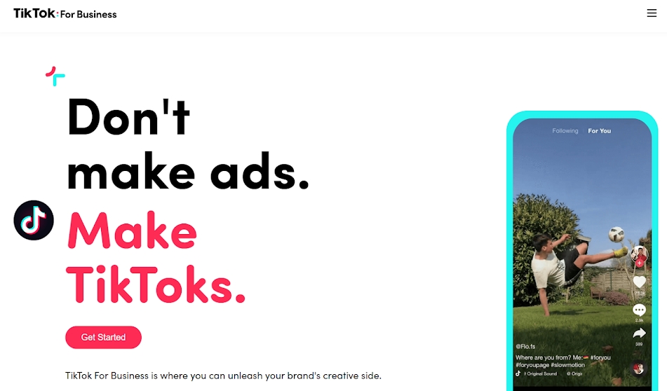 TikTok announces TikTok For Business with branded content and advertising solutions